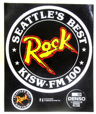 1987 SEATTLE'S BEST ROCK KISW-FM 100 Denso Spark plugs RACING 4.25