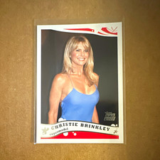 Topps Rookie Card 2005 Christie Brinkley Non-Sport Trading Card #254 picture