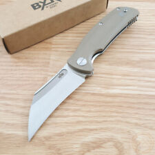 Beyond EDC Garra Folding Knife 3” VG-10 Stainless Steel Blade Micarta Handle  picture