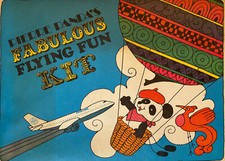 VINTAGE PIERRE PANDA'S FABULOUS FLYING FUN KIT PAN AMERICAN AIRWAYS 1976 picture
