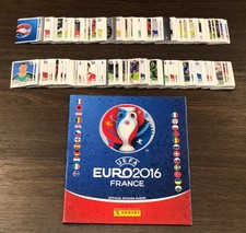 Panini Euro 2016 Full Set Of Stickers + Empty Album picture