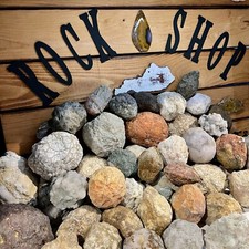 Unopened GEODES Crack Break Your Own Whole Uncut ~ Buy Per Pound Quartz Crystal picture