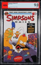 Simpsons Comics # 1 PSA NOT CGC 9.8 White (Bongo, 1993) 1st issue in series picture