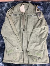 VTG Rare Captains U.S. Army M-65 Field Jacket Small Reg 1979 picture