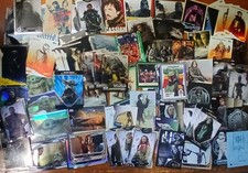 Star Wars Trading Cards Mixed Mandalorian Rogue One Solo Story LOT of 95 Cards picture
