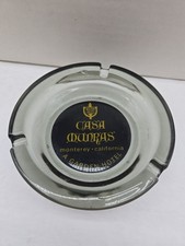 CASA MUNRAS GARDEN HOTEL GLASS ASHTRAY MONTEREY CALIFORNIA Smoke  picture