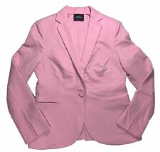 AKRIS Blazer Sz 8 Pink 100% Cashmere Single Button  picture