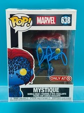 Rebecca Romijn signed Mystique Marvel X-men target exclusive Funko Beckett COA picture