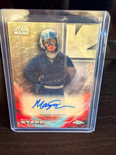 Topps 2025 Star Wars Chrome Maya Erskine Sully Stark Auto Superfractor 1/1 picture