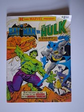Batman vs The Incredible Hulk DC Marvel Treasury Edition 1981 see pics. picture