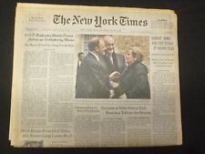 1999 FEB 15 NEW YORK TIMES NEWSPAPER - ALBRIGHT FACE TO FACE AT KOSOVO - NP 6980 picture