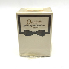 FACTORY SEALED Vtg 1960s Balenciaga Paris Parfum Quadrille Ref. 4102 1/2oz 14ml picture