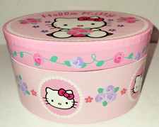 Hello Kitty Jewelry Music Box + 2 Stick Pins Sanrio 2001 It's Only A Paper Moon picture