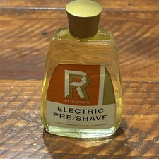 Remington Electric Pre / Shave 4 Fl Oz Vintage PROP Brand New 60s 70s picture