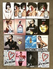 13x Moschino perfume ads Couture Friends Funny Glamour 1990s onwards clippings picture