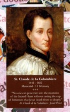 Saint Claude de la Colombiere + Prayer (2