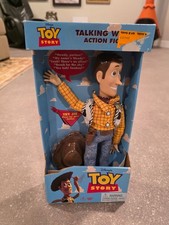 Vintage Toy Story Woody doll 1995 -- Thinkway Toys picture