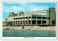 1995 Beach Bally's Park Place Hotel & Casino Atlantic City New Jersey Postcard picture