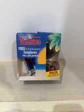 Vintage 1990s Winston Cigarettes Foster Grant Aviator Sunglasses; New picture