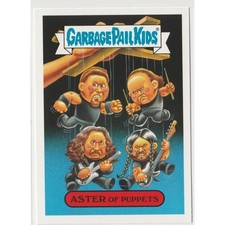 Aster of Puppets #2b Garbage Pail Kids GPK Metallica Master of Puppets 2017 picture