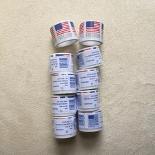 5 Roll Of 100 2023 U.S. Flag First Class US Postage Stamps 500PCS New US Fast picture