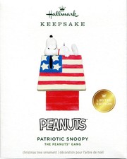 Peanuts Patriotic Snoopy 2026 Hallmark Ornament Limited Edition NIB QXE3616 picture