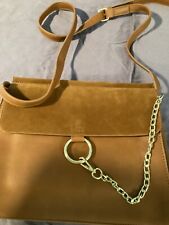 Authentic Chloe Faye Shoulder Bag Suede Calfskin picture