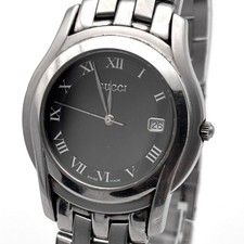 GUCCI G-Class 5500M Quartz Watch Black Dial Men's Authentic picture