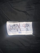 $uicideboy$ Signed Ruby & Scrim Greyday Pit Ticket GREYDAY2025 RARE picture