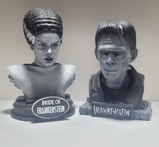 Universal Monsters Resin Busts Hand Painted 7 Pack READ DESC CUSTOM picture