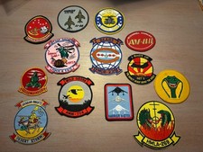 Lot Of 13 Vintage United States Marine Corps USMC  Military patches picture