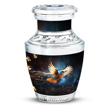 Revolutionary Red Sparrow Flying Cremation Urn | Keepsake Urn Keepsake picture