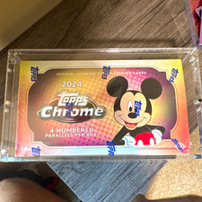 2024 Topps Chrome Disney Hobby Box (1) Fully Sealed Brand New picture
