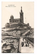 Marseille France Postcard Notre Dame de la Garde picture