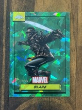 2024 Topps Chrome Marvel Sapphire Edition BLADE Green /99 picture