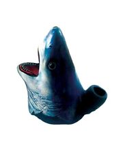Great White Shark Head Handmade Tobacco Smoking Hand Pipe Ocean Predator Animal picture