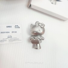 STAUB x Hello Kitty Character Knob Stainless Limited Edition Sanrio Pot Lid Knob picture