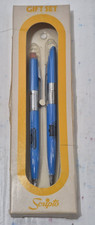 Vintage Scripto Pen & Mechanical Pencil Gift Set Advertising Farmers Insurance picture