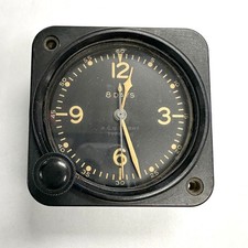 Elgin 8-Day Aircraft Clock U.S. Army Type A-11 working fine. picture