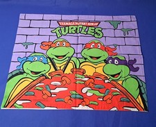 Vintage 1990 Teenage Mutant Ninja Turtles TMNT Pillow Case 22x17 [NEW & SEALED] picture