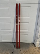 Vintage 1940's TEXACO Red Wood Stilts Advertising 63.5” Long DECOR GAS picture