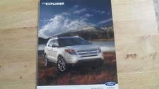 2013 FORD EXPLORER SUV,ORIGNAL DEALER SALES BIG,BROCHURE-CATALOG, 34 PAGES MINT. picture