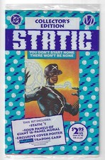 Static #1 (1993) NEW/SEALED Key 1st App of Static Shock 1st App of Hotstreak picture