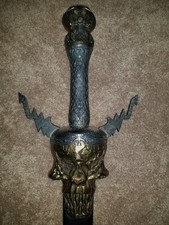 Sword w/skull hilt 5 foot long picture