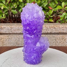6.19LB Newly discovered purple crystal cluster mineral specimen picture