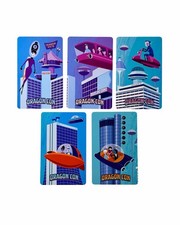 2026 Dragon Con Key Cards Set of 5 Hosting Hotels Collectible Art picture