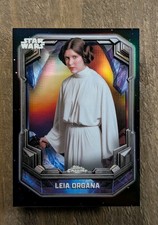 2026 Topps Chrome Star Wars Leia Organa #COS-1 Cosmic Crystals picture