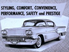  1958 PONTIAC BOLD NEW LUXURY FACTORY TO DEALER Film - CD MP4 OR DVD Format  picture