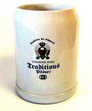 Vintage Giessener Biere Traditions 0.5L Ceramic Stein Germany Hessian picture