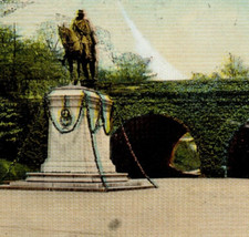 1910 Grants Monument Fairmount Park Philadelphia PA Statue Postcard picture